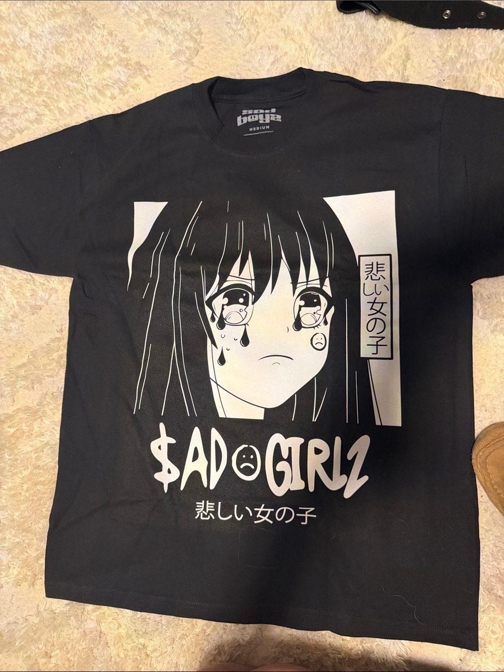 Sad boyz “sad girls” tee shirt